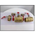 NPT thread watermeter ball valves